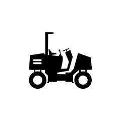 tractor isolated on white background