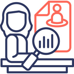 Process Optimization  line color icon