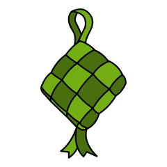 Ketupat Illustration