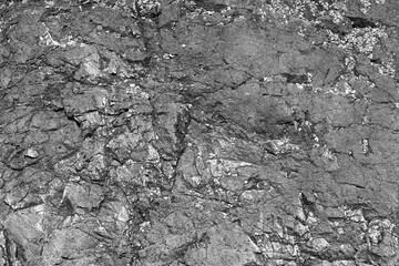 rock texture with cracks stone background with copy space for design