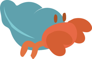 Sea snail illustration