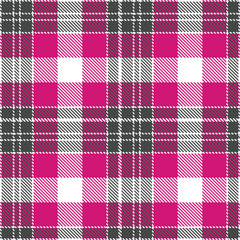 Modern Seamless Tartan in Pastel White tones Textile Design Variant 1797