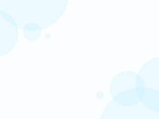 水色の水玉模様の背景・壁紙