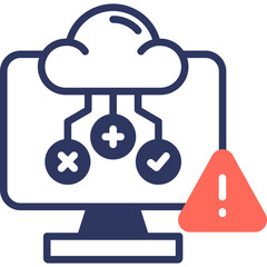 Fault Isolation glyph color icon