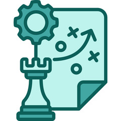 Reliability Allocation solid icon