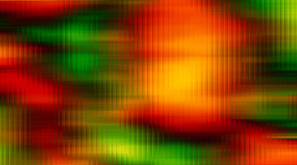 Fractal Glass Gradients Texture, Chromatic dramatic gradient in retro-futuristic style with warm and cool tones for trendy visual art projects