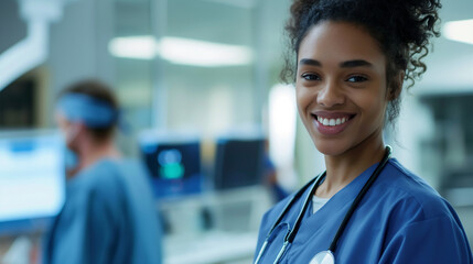 portrait of a smiling doctor. portrait of a smiling female doctor. The portraits depict a smiling doctor, a smiling female doctor and a smiling medical doctor, respectively.