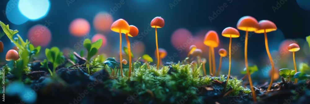 Aufkleber dynamic growth of plants from seed to harvest with vibrant natural colors and smooth motion effects 