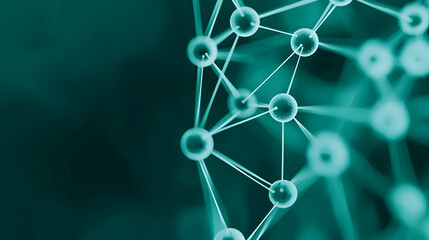 Blue technology background and abstract digital tech circle. copy space.