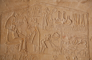 The Tomb of Ptahemwia in Saqqara, the Royal Butler of Akhenaten