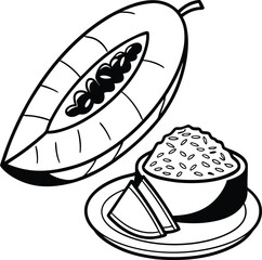 Thai Culinary Art: Spicy Graphics & T-Shirt Designs

