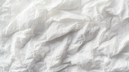 Obraz premium Textured white fabric close-up studio photography soft environment abstract concept for design inspiration
