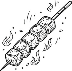 Bold Thai Food Designs Vectors, Icons, and Vintage TShirt Graphics