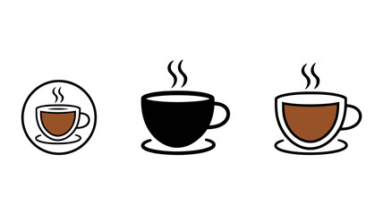  Stylish Coffee Cup Icons for Beverage, Café, and Food Apps. These minimalistic and modern designs work perfectly for beverage-related apps, online food ordering systems, and coffee shop brands