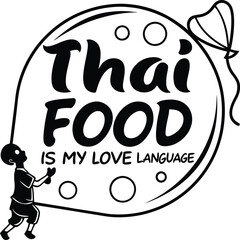 Thai Food Art Collection, Vector Designs, AI Photos and Vintage T-Shirt Graphics