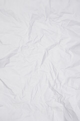 White recycled craft paper texture as background. Grey paper texture, Old vintage page or grunge vignette of old newspaper. Pattern rough art creased grunge letter. Hardboard with copy space for text.