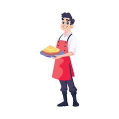 Delicious Cake Vector Style illustration. Eps 10 File 