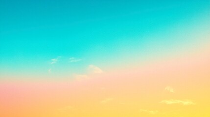 Naklejka premium Pastel Sky: A Dreamy Color Gradient Background Image