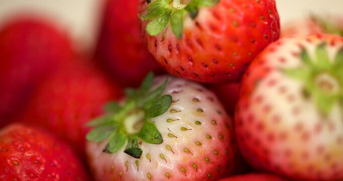 Strawberry closeup