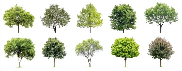Collection of Isolated Trees