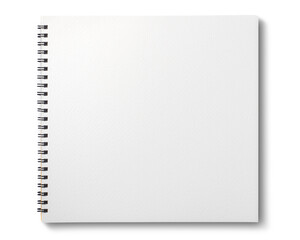 正方形のスケッチブック。もしくはリングノート