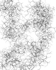 abstract grunge cracks background 