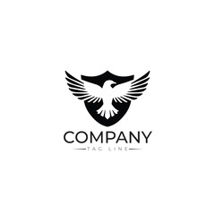eagle brand identity logo and symbol