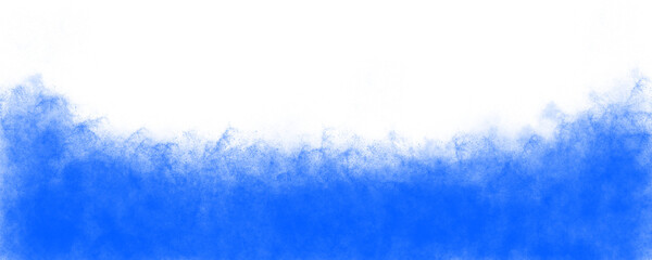 Nokia Blue Dust, Smoke, and Soil Particles in a Cloud on Transparent or White Background With Copy Space – PNG Overlay for Compositing, Covering, and Atmospheric Effects