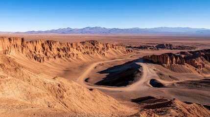 Fototapeta premium The Hand of the desert in the Atacama desert, Chile