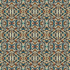 Abstract pattern for textile design