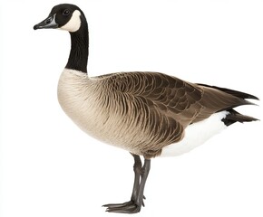 Fototapeta premium canada goose isolated on white