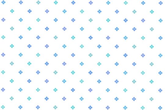 Blue floral seamless pattern with small flowers. Simple hand-drawn style. Pretty daisy for fabric, wrapping paper, textile, wallpaper, background, banner, card, poster.