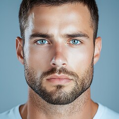 Obraz premium Man Portrait Studio Shot (1)