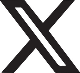 Twitter X svg logo