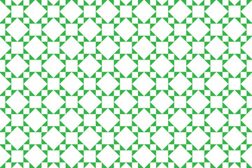 Green geometric pattern background design