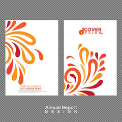 Annual report cover design