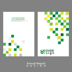 Annual report cover design