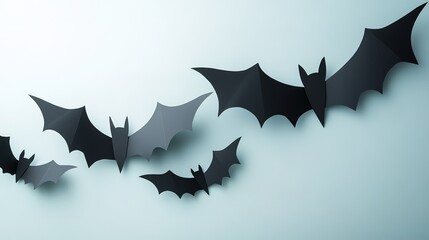 Fototapeta premium halloween background with bats