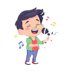 Happiness Vector Style illustration. Eps 10 File 