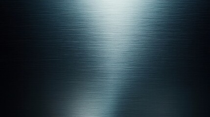 Metallic Texture: A close-up view of a dark brushed metal surface, showcasing the intricate textures and subtle light reflections that create an industrial aesthetic.