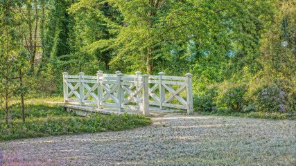 bridge in the park
