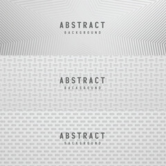Abstract Gray Background with Two Patterns