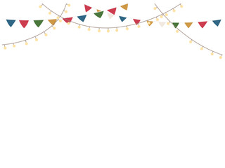 Obraz premium Festival Flag Decoration