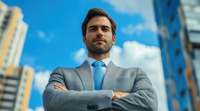 A businessman with a strong work ethic.