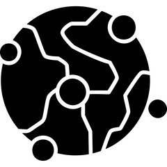 Global Networking Icon