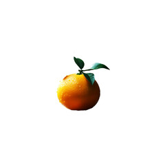 an orange
