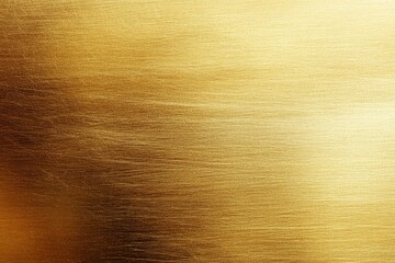 Naklejka premium Golden Texture: A close-up shot that reveals the detailed texture of polished gold, the light playing over the surface creates a sense of luxury and timeless elegance.