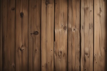 Obraz premium Rustic Wooden Plank Wall Texture for Backgrounds