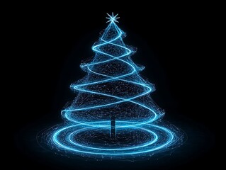 Digital Christmas Tree Design (1)