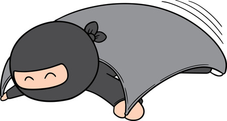 Illustration of ninja
